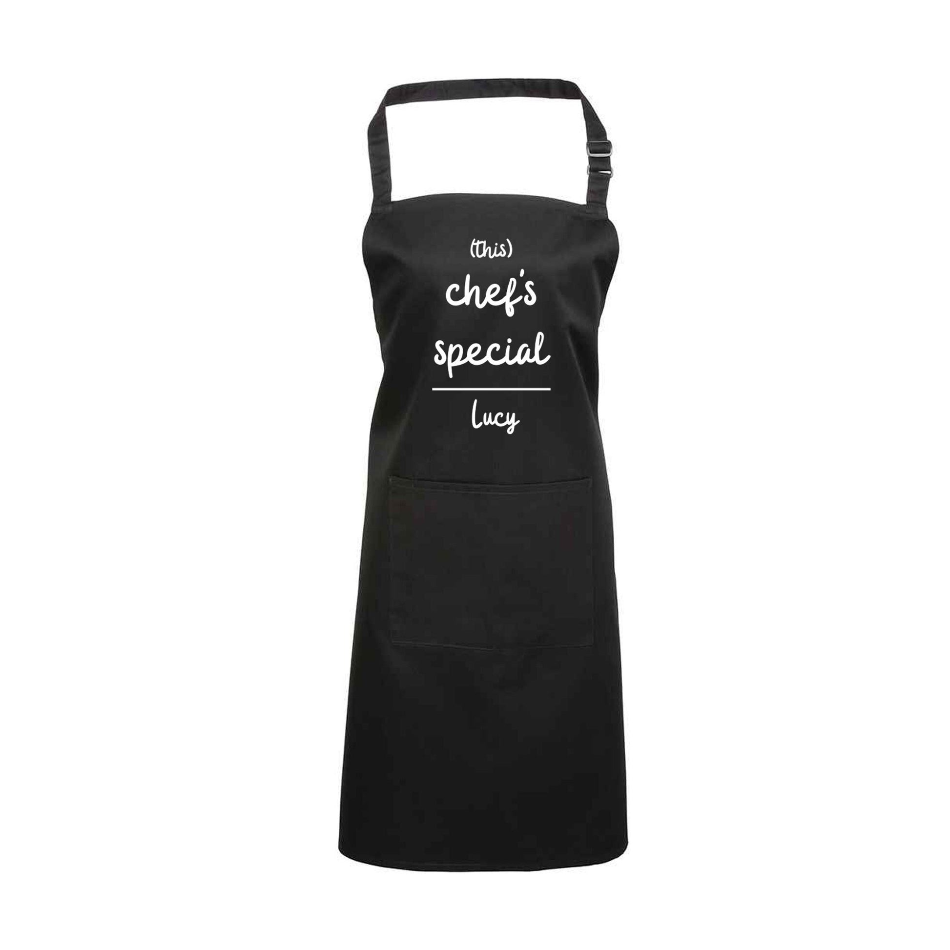 Personalised Apron - (This) Chef's Special - Name