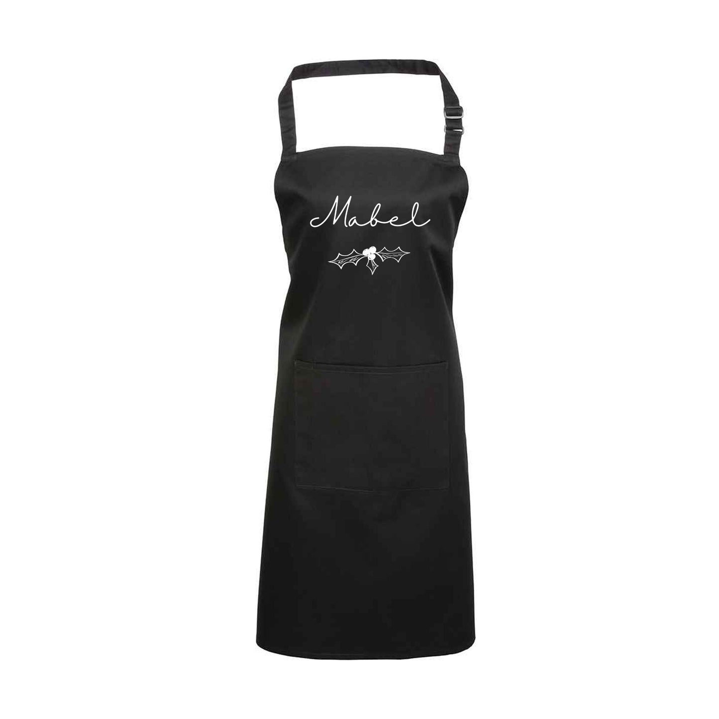 Personalised Apron - Holly - Name