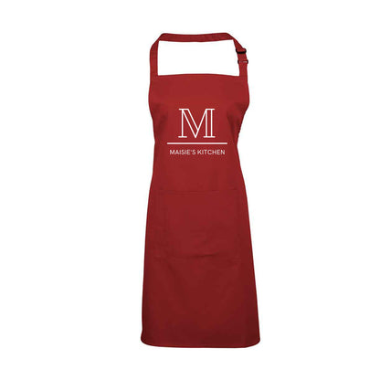 Personalised Apron - Kitchen 3 - Name