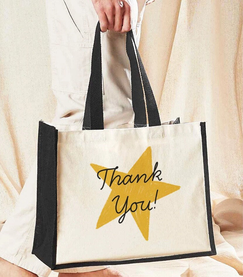 Personalised Teacher Bag, Custom Teacher Stuff Bag, Teacher Tote Bag, Teacher Gift, TA Gift, Thank You Teacher Present, Jute Lunch Bag