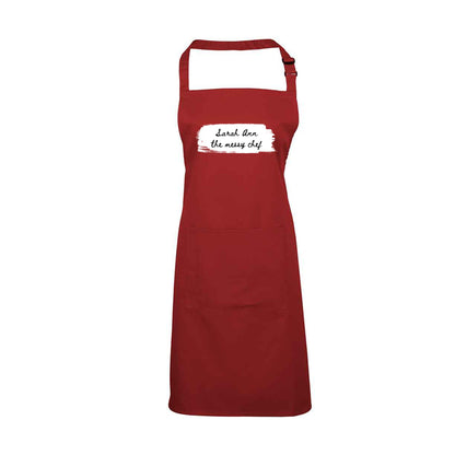 Personalised Apron - The Messy Chef- Name