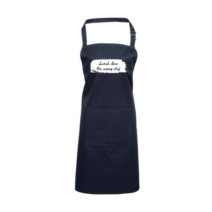 Personalised Apron - The Messy Chef- Name