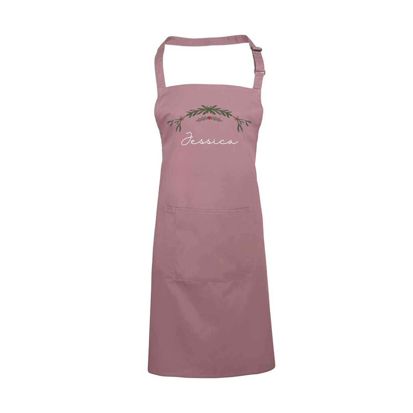 Personalised Apron - Wreath 1