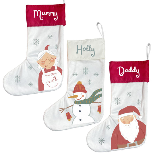 Personalised Christmas Stocking Christmas Countdown