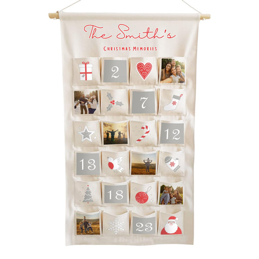 Personalised Christmas Calendar with Family Photos