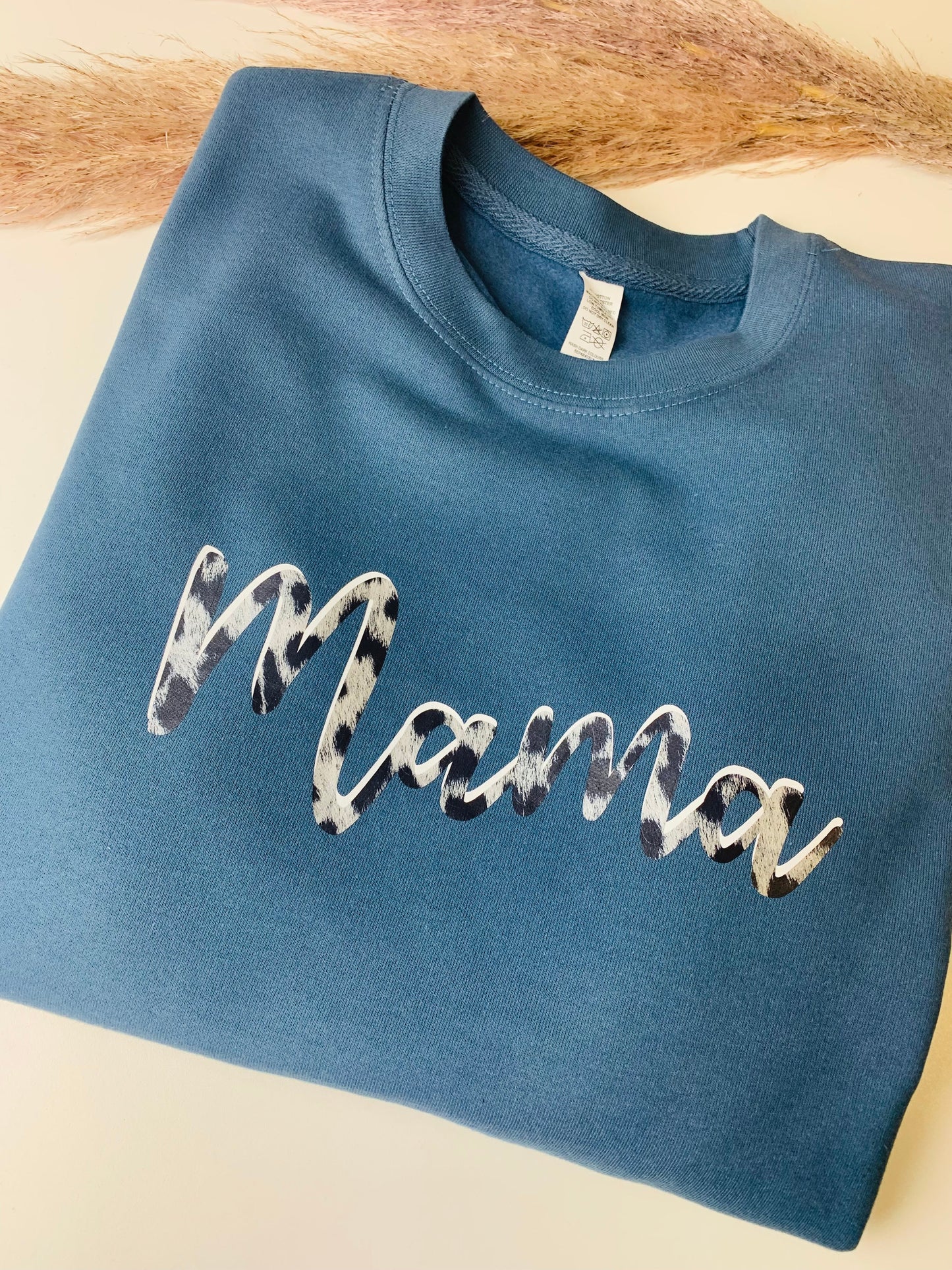 Mama airforce blue jumper