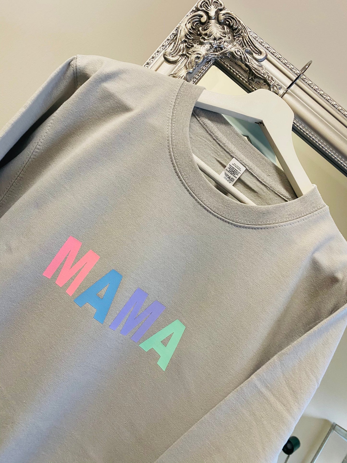 Mama pastel pewter jumper