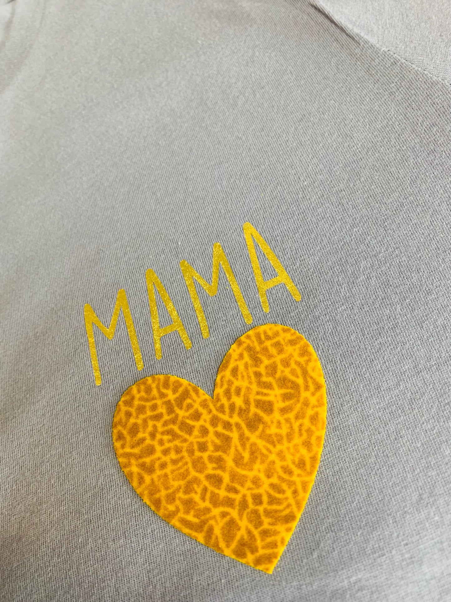 New Mama Gold Giraffe T-Shirt