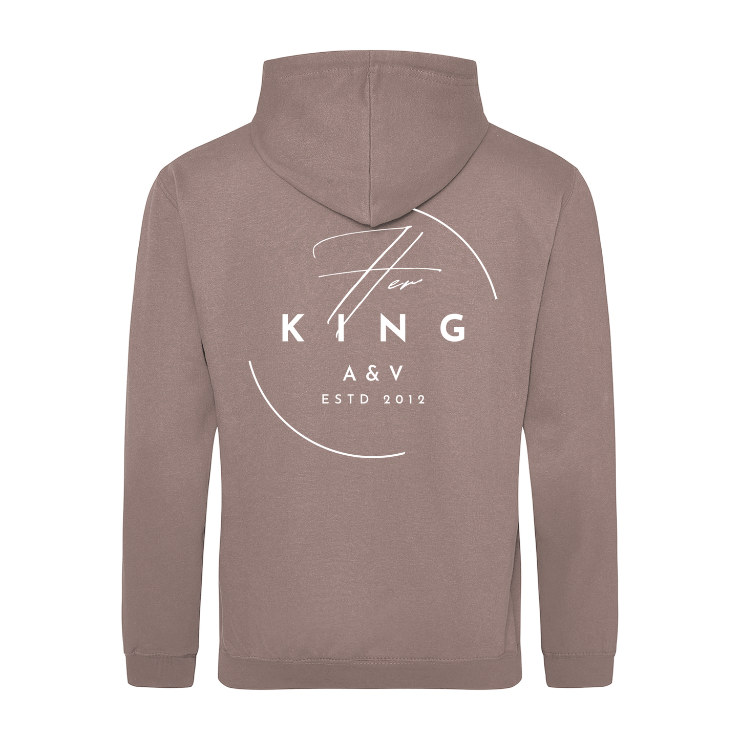 Matching Hoodies For Him king/For Her Queen