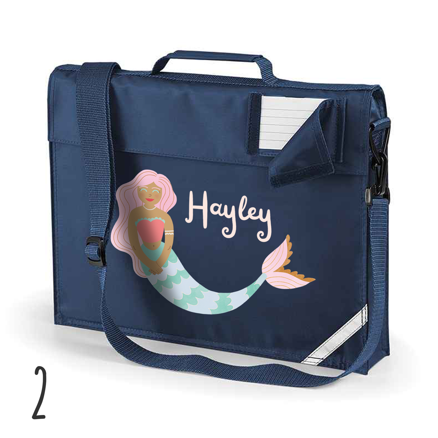 Book Bag - Mermaid -Personalised