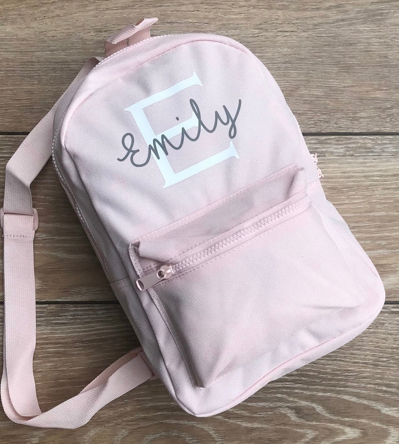 Personalised Initial Backpack