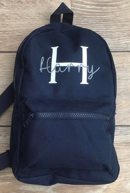 Personalised Initial Backpack